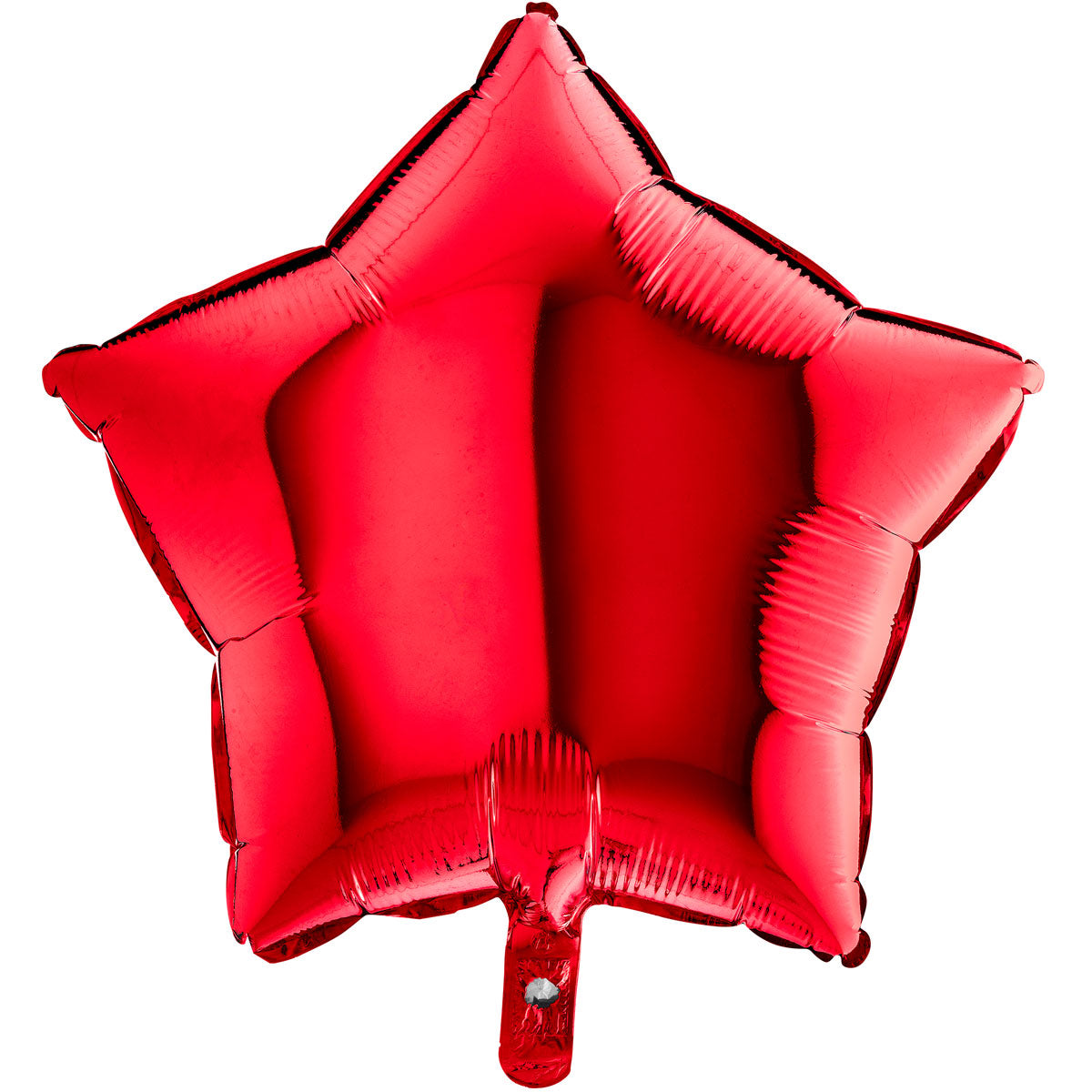 BALLON EN ALUMINIUM EN FORME D'ÉTOILE  ROUGE