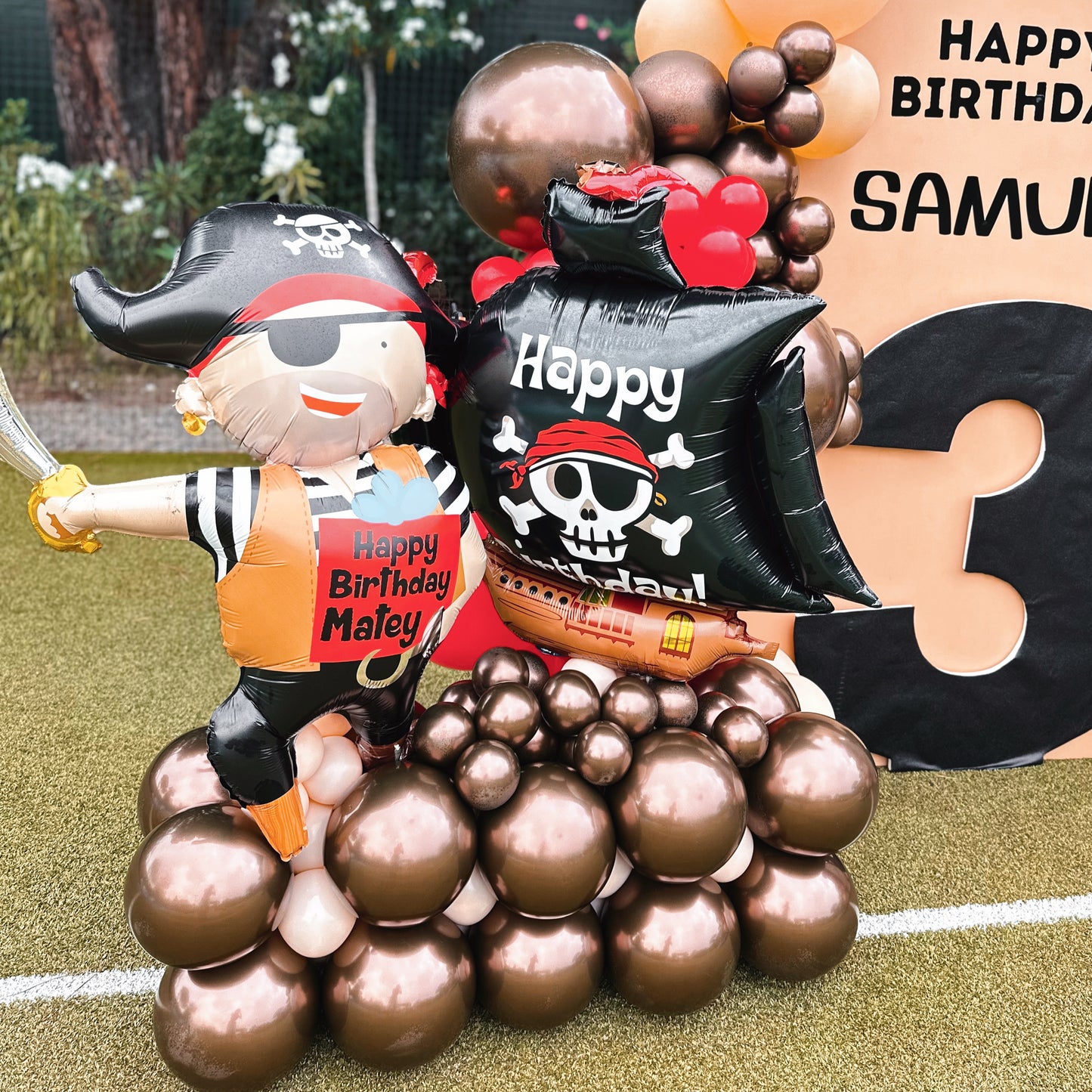 Ballon bateau Pirate