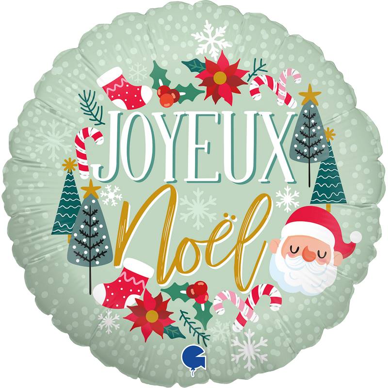 BALLON ALUMINIUM JOYEUX NOËL