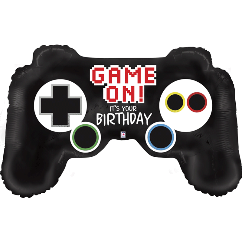 BALLON EN FORME DE MANETTE DE JEU